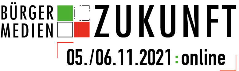 Logo des BürgermedienLabs 2021 mit Daten